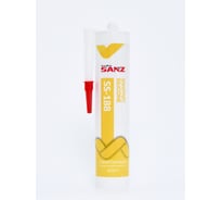 Санитарный силиконовый герметик SANZ SS-188 белый, 280 мл. 188-7417-W