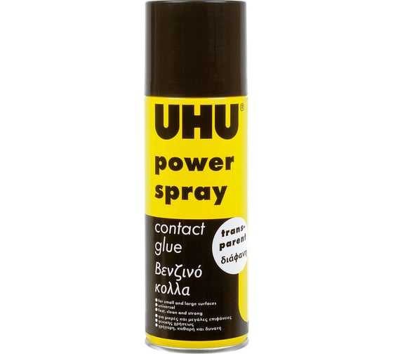 Клей-спрей UHU POWER/SPRUEKLEBER прозрачный 500 мл 46745