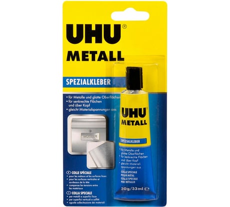 Контактный клей для металла UHU METALL 30г 46670