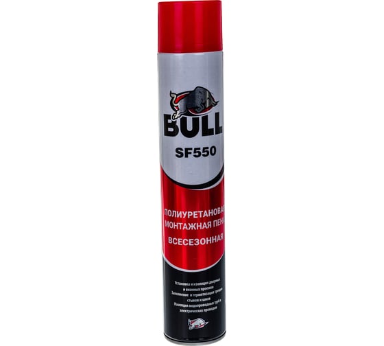 Бытовая монтажная пена Bull SF550 750 мл SF550