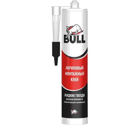 Акриловый монтажный клей Bull 280 мл AA310