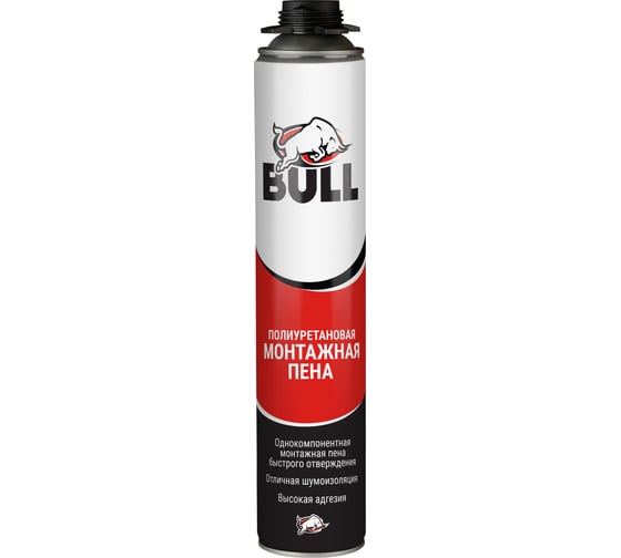 Профессиональная монтажная пена Bull PF600 750 мл PF600