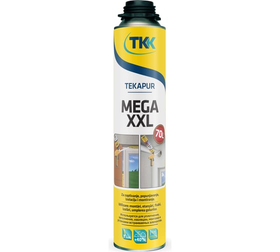 Профессиональная зимняя пена ТКК Tekapur MEGA XXL WINTER 46612