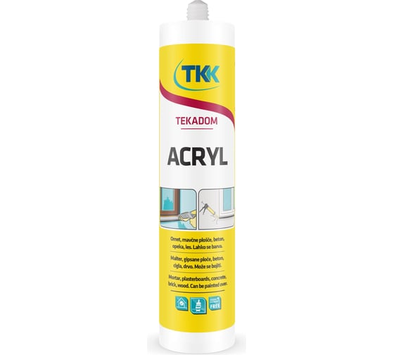 Акриловый герметик ТКК Tekadom Acryl, белый 50368