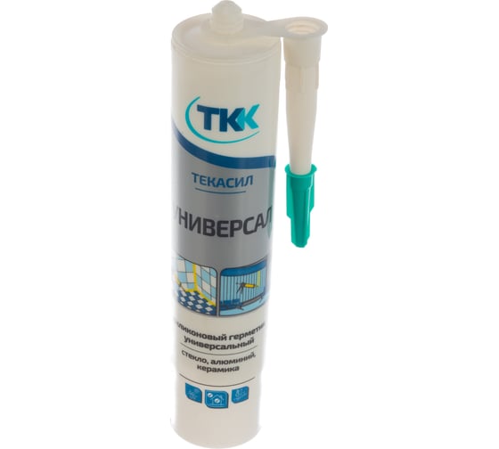 Универсальный силиконовый герметик ТКК Tekasil Universal белый 50567