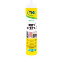 Силиконовый герметик ТКК Tekasil Acetat C красный 50594