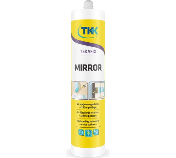Клей для зеркал ТКК Tekafix Mirror белый 50710 1