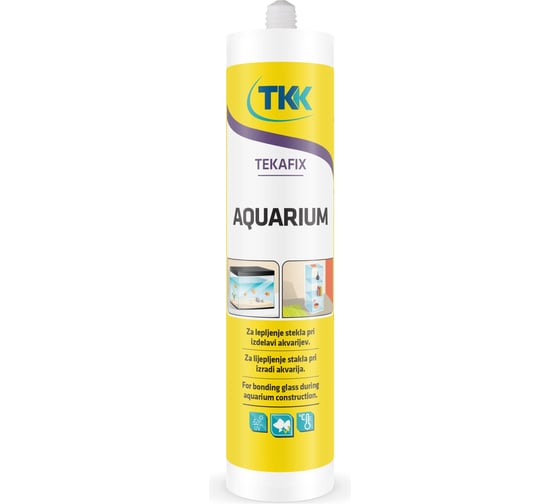 Клей-герметик для аквариумов ТКК Tekafix Aquarium прозрачный 50722 1