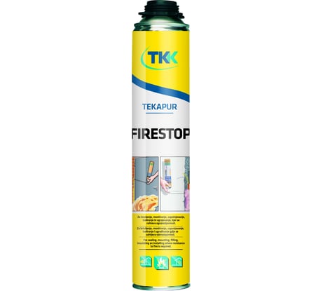 Профессиональная огнестойкая пена ТКК Tekapur Firestop 46533
