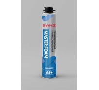 Монтажная профессиональная пена SANZ pu master foam 65, зимняя, 800 г PU-FOAM-MASTER-Winter