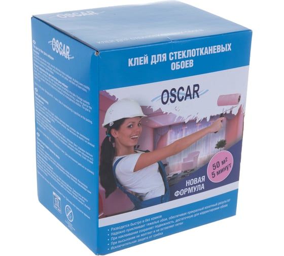 Клей для стеклообоев Oscar сухой, 400 г GO400-k 1
