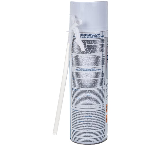Бытовая всесезонная монтажная пена с трубочкой PHG Absolute PROF 45 Mini 250 ml 242418