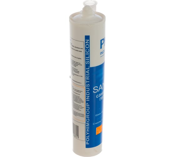 Силиконовый санитарный герметик PHG Industrial Sanitar белый 280 ml 448748