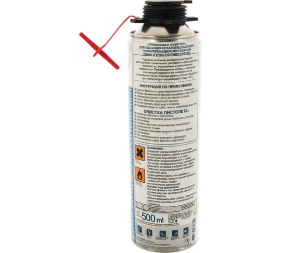 Очиститель незатвердевшей монтажной пены и силикона PHG Absolute PROF Cleaner 500 ml 242417
