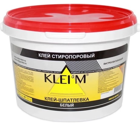 Стиропоровый клей-шпатлевка Master Klein Kleim 1,0 л 11603255