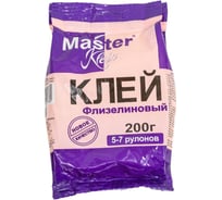 Обойный клей для флизелиновых обоев Master Klein 200гр мягк.пачка 11603228 16092762