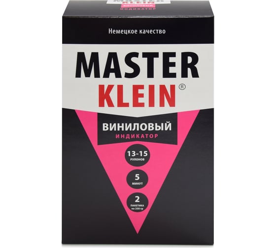 Обойный виниловый клей Master Klein индикатор 500гр жест.пачка 11603370