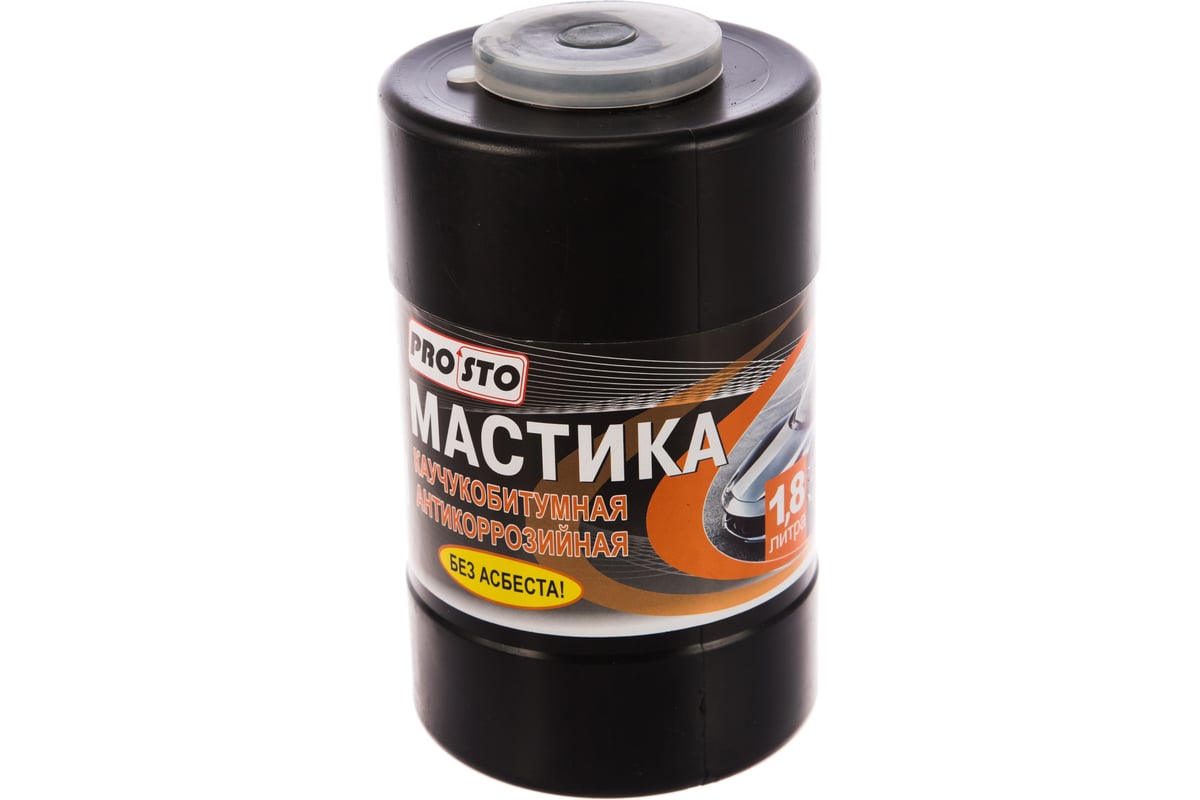 Каучукобитумная мастика PRO.STO 1,8 л 003-00067