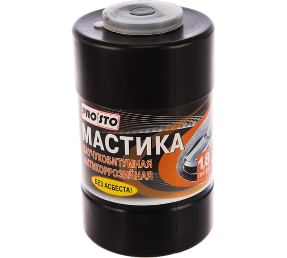 Каучукобитумная мастика PRO.STO 1,8 л 003-00067 1