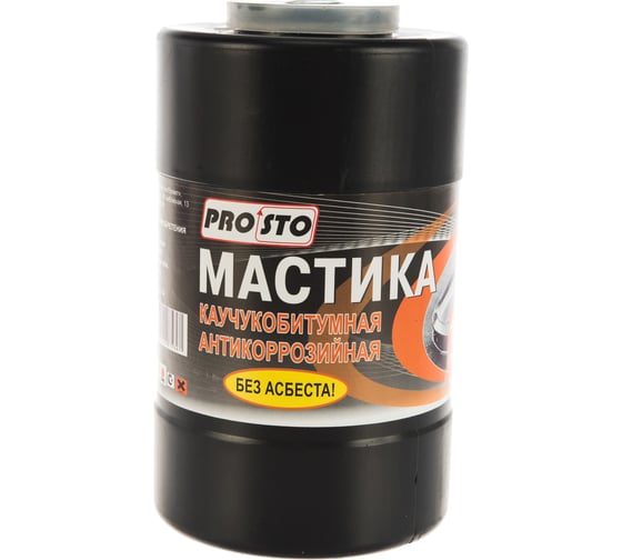 Каучукобитумная мастика PRO.STO 1,8 л 003-00067