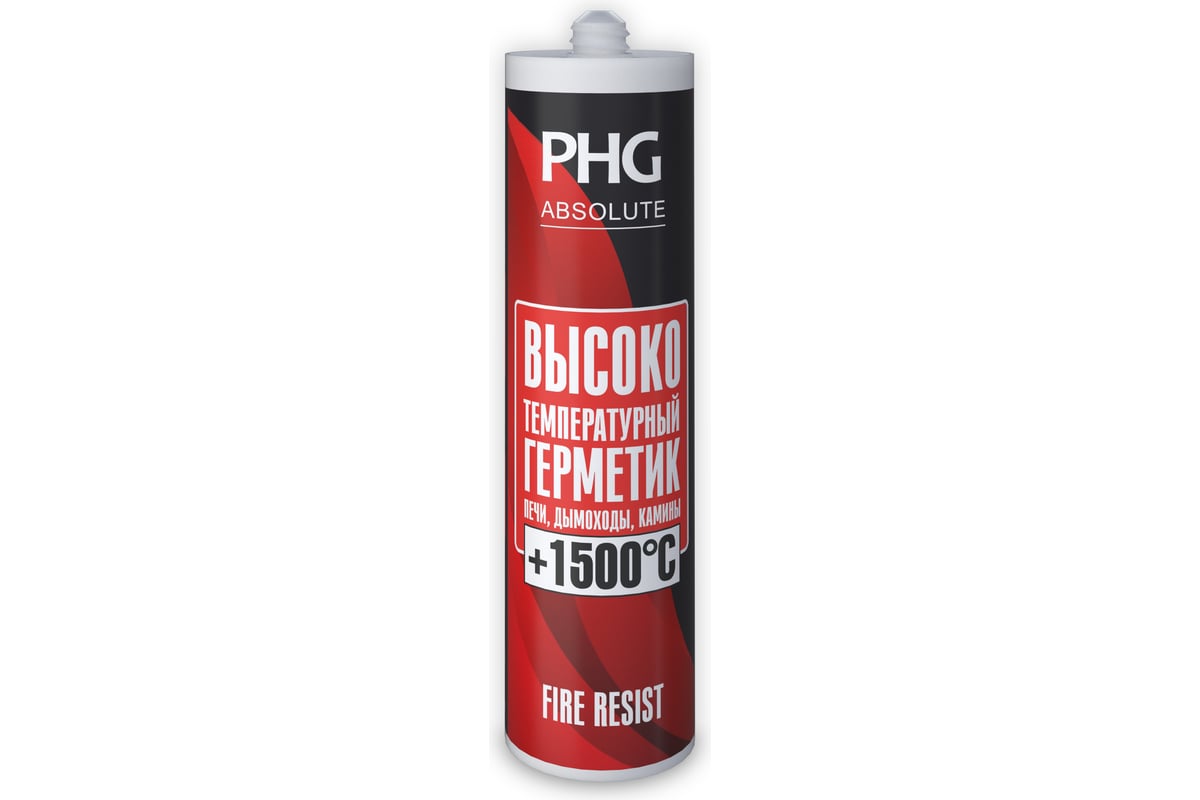 Огнестойкий герметик PHG Absolute FIRE RESIST 1500 градусов 000001 ...