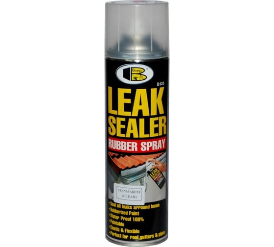 Гидроизолирующая мастика LEAK SEALER прозр. 600 Мл Bosny B125