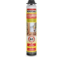 Желтая пистолетная пена Soudal Соудал 65 12_820 мл 199004