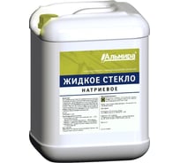 Жидкое стекло натриевое Альмира 7,0 кг 00-00000689