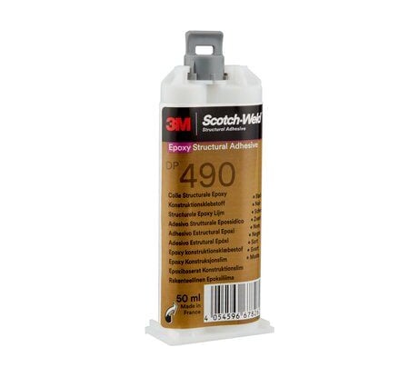 Двухкомпонентный эпоксидный клей 3M Scotch-Weld DP490 чёрный, 50 мл 7100200499