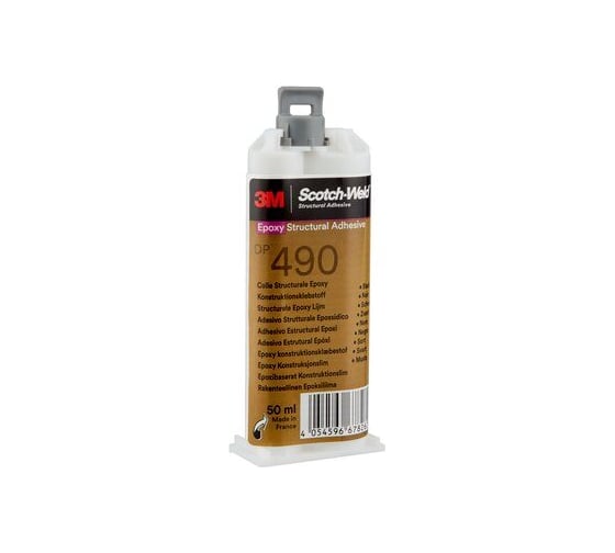 Двухкомпонентный эпоксидный клей 3M Scotch-Weld DP490 чёрный, 50 мл 7100200499 1