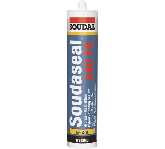 Соудасил Soudal 240 ФС серый 290 мл 105027 1