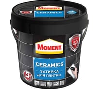 Затирка Moment Ceramics серый 1971906 1 кг Б0023045