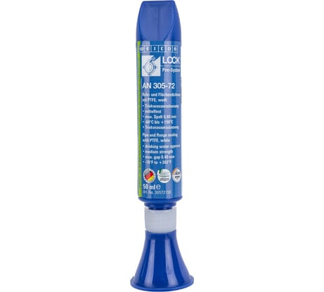 Герметизация резьбовых соединений труб и фитинга Weicon AN 305-72 50 мл wcn30572150