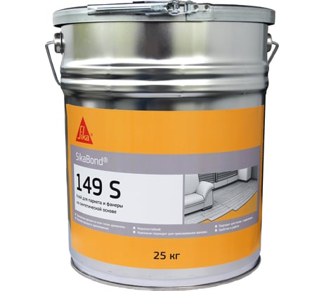 Клей для паркета SikaBond-149 S light beige ведро 25 кг 127