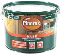 Обязательный глубокопроникающий грунт PINOTEX BASE под антисептики с защитными свойствами 9л 5270881