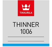 Растворитель TIKKURILA INDUSTRIAL 006 1006 Россия 10л 700010830
