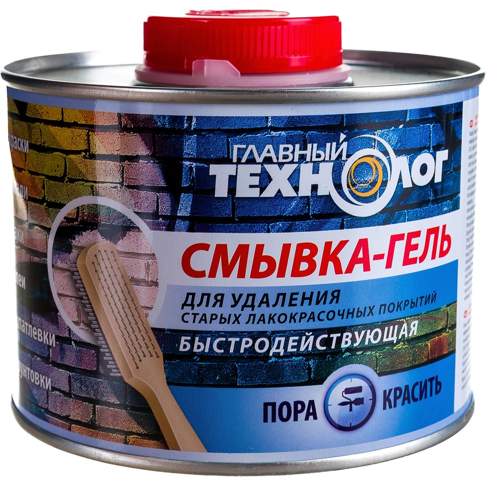 Смывка-гель для лакокрасочных покрытий НОВБЫТХИМ 0.6 кг 1345 - выгодная ...