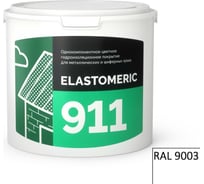 Мастика кровельная Elastomeric Systems 3кг, белая elastomeric - 911 акриловая 9003001 31691865