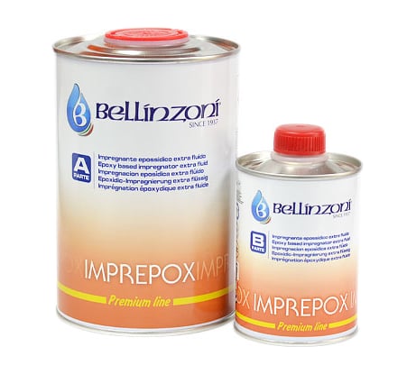Эпоксидный клей Bellinzoni 1000 Imprepox прозрачный/жидкий 1,0+0,25кг 004210104