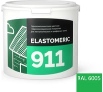 Мастика Elastomeric Systems для шифера металла 3кг темно-зеленый elastomeric-911 6005001 31691895