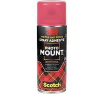 Клей-спрей 3М Scotch 400 мл PhotoMount