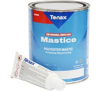 Полиэфирный клей Tenax Solido Bianco белый, густой, 1 л 039210014