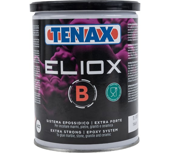 Эпоксидный клей Tenax ELIOX прозрачный/густой 1,5+0,75л 039.210.6928