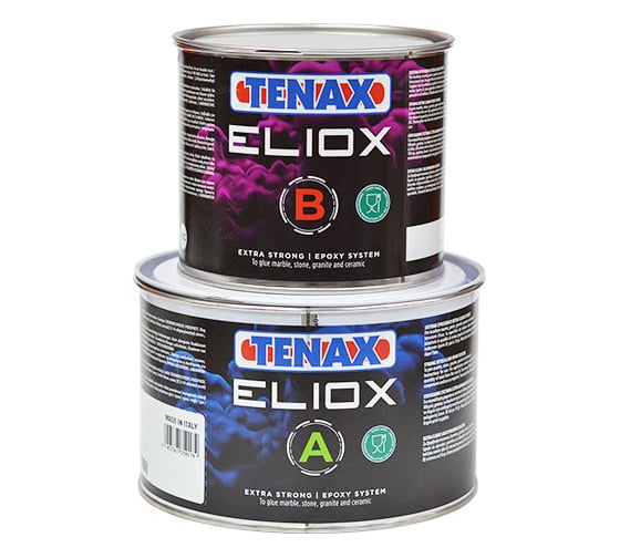 Эпоксидный клей Tenax ELIOX прозрачный/густой 1,5+0,75л 039.210.6928