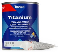 Полиэфирный клей Tenax Titanium Neutro прозрачный/густой 1л 039.210.5660