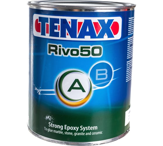 Эпоксидный клей Tenax Rivo-50 бежевый/густой 1,0+1,0л 039210105
