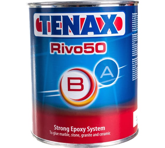 Эпоксидный клей Tenax Rivo-50 бежевый/густой 1,0+1,0л 039210105