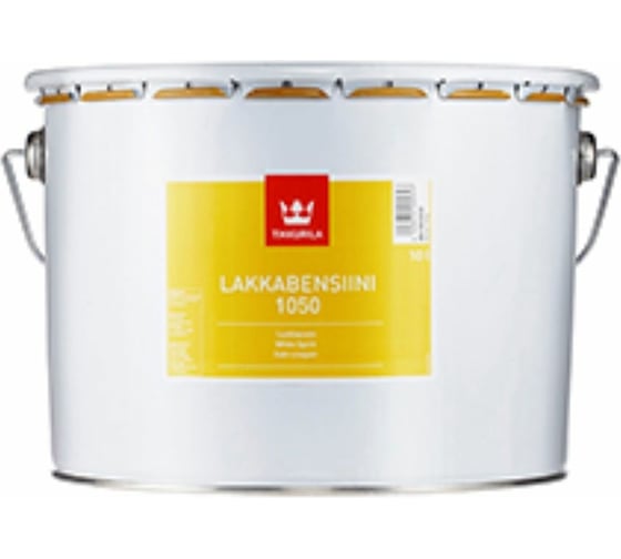 Уайт спирит TIKKURILA LAKKABENSIINI 1050 высокоочищенный с легким запахом, 10 л 40488