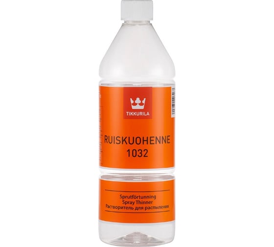 Растворитель для алкидных красок Tikkurila RUISKUOHENNE 1032 26905 1