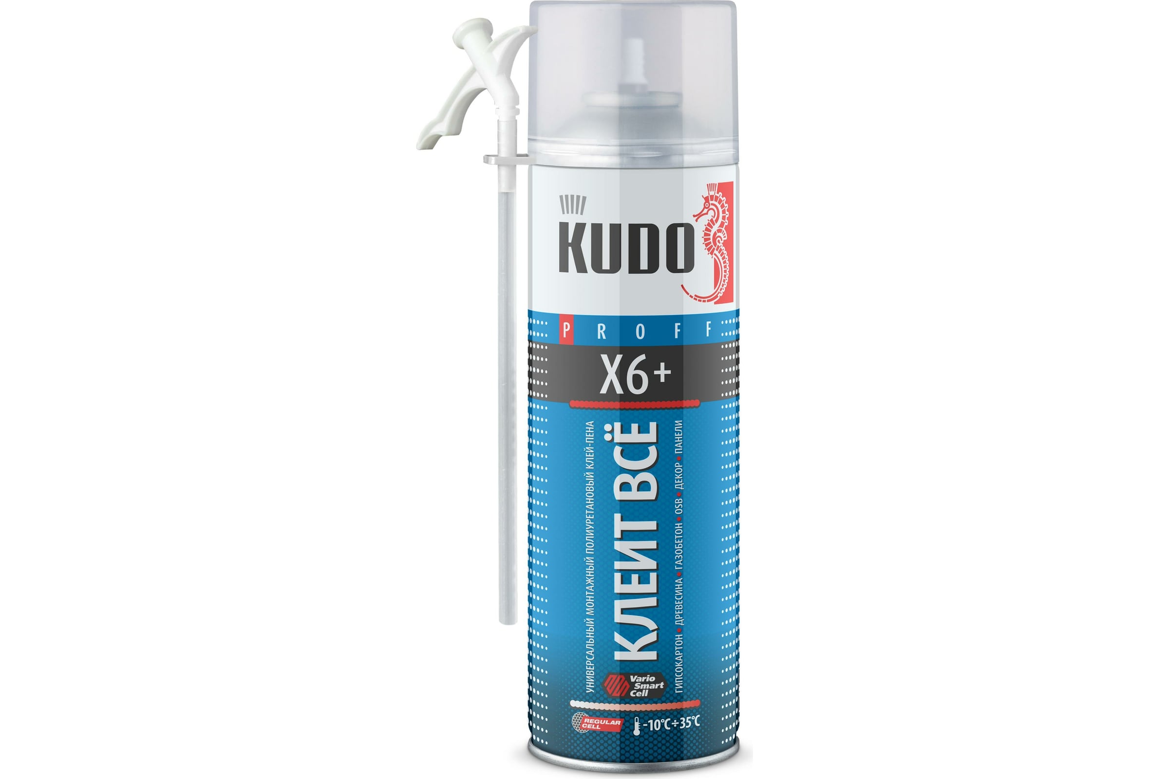 Клей-пенауниверсальныймонтажныйвсесезонныйКЛЕИТВСЕX6+650млKUDOKUPH06B6UAU
